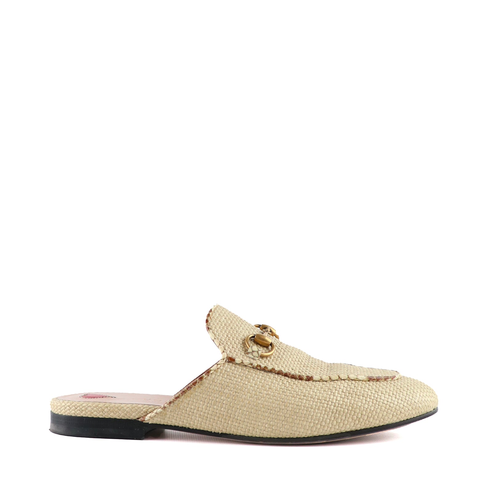 GUCCI - Mules Pricetown en raphia (T36,5)