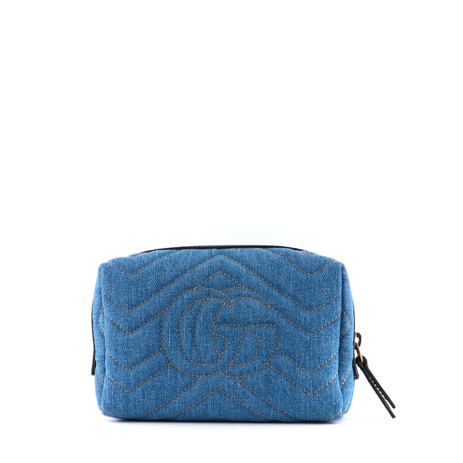 GUCCI - Pochette GG Marmont en denim