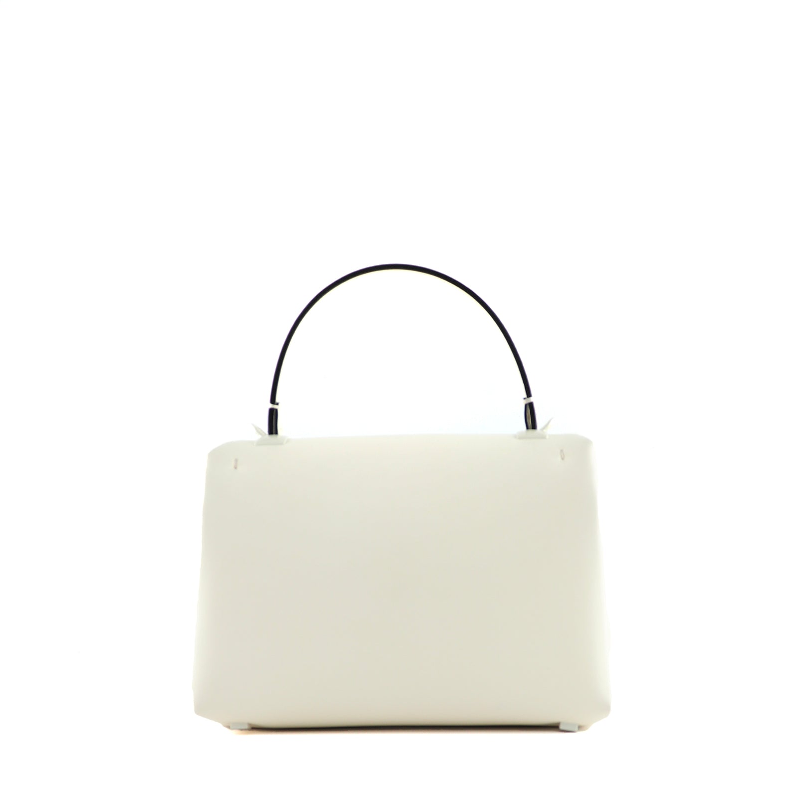VALENTINO - Sac à bandoulière One Stud Mini en cuir blanc