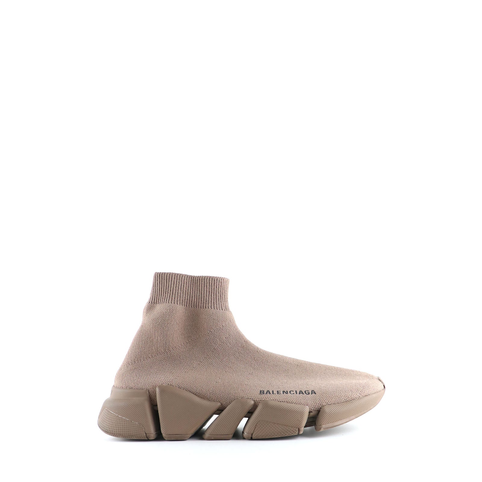 BALENCIAGA - Sneakers Speed en toile marron (T36)