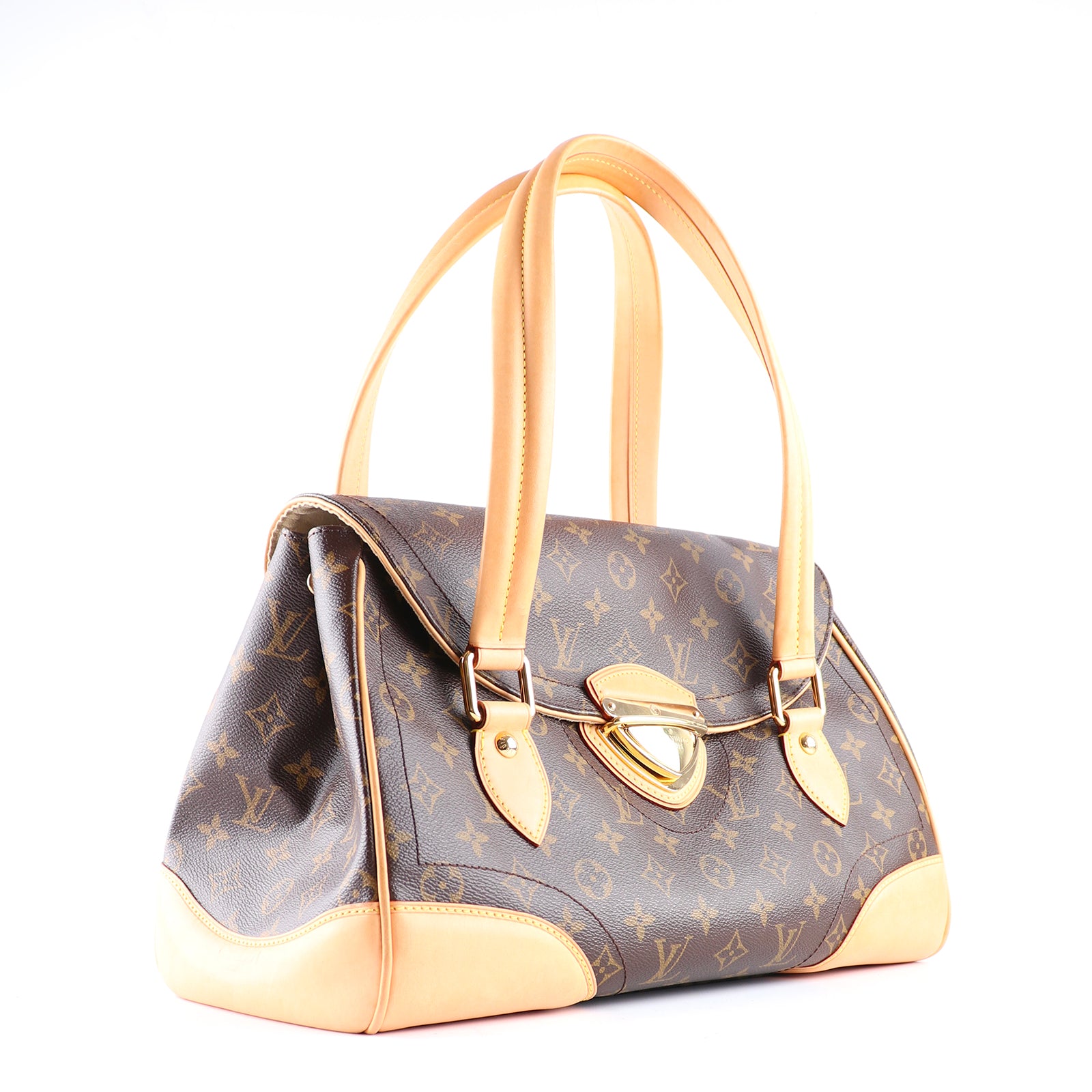 LOUIS VUITTON - Sac à main Beverly en toile monogramme