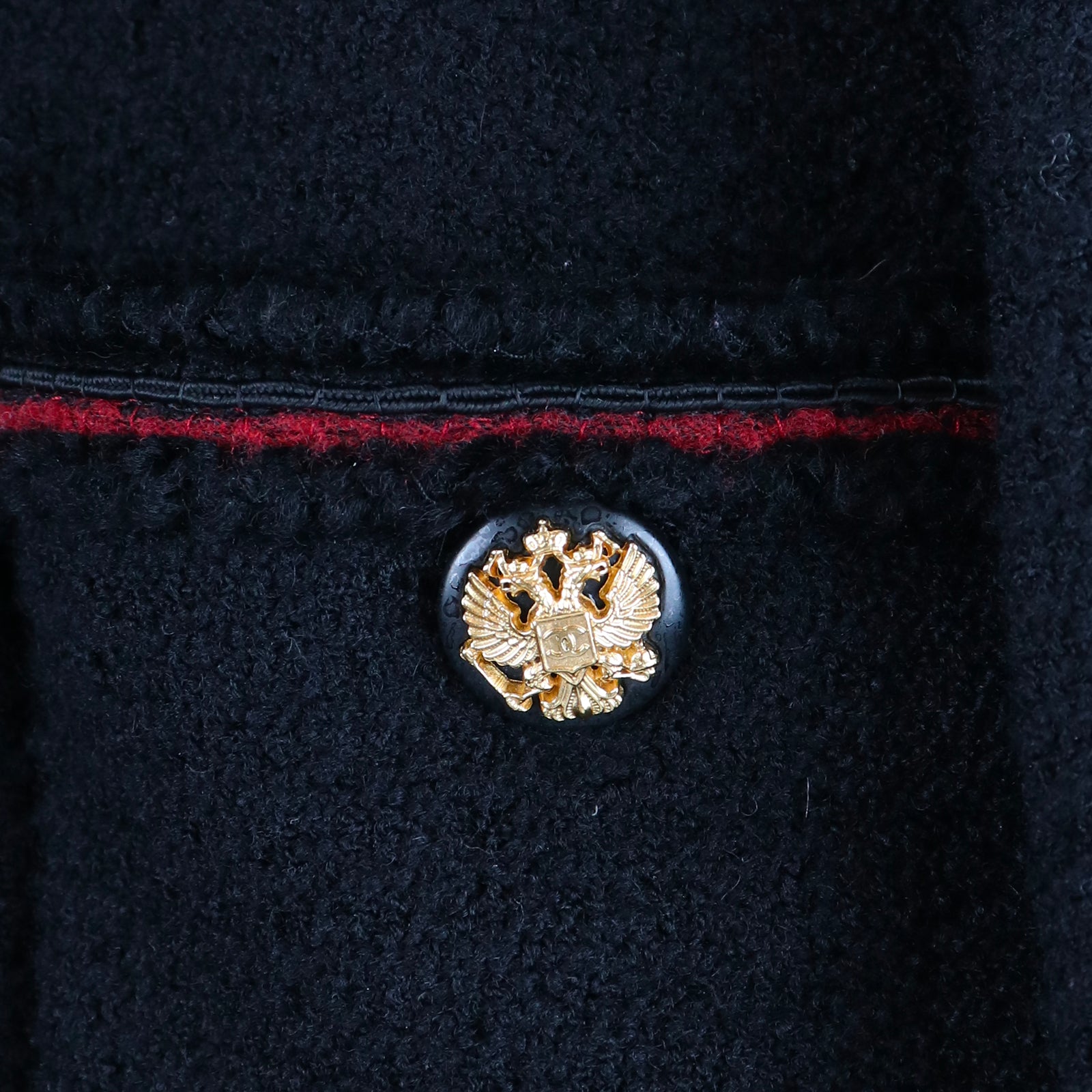 CHANEL - Veste en laine Pre-Fall 2009 Paris Moscou (T40)
