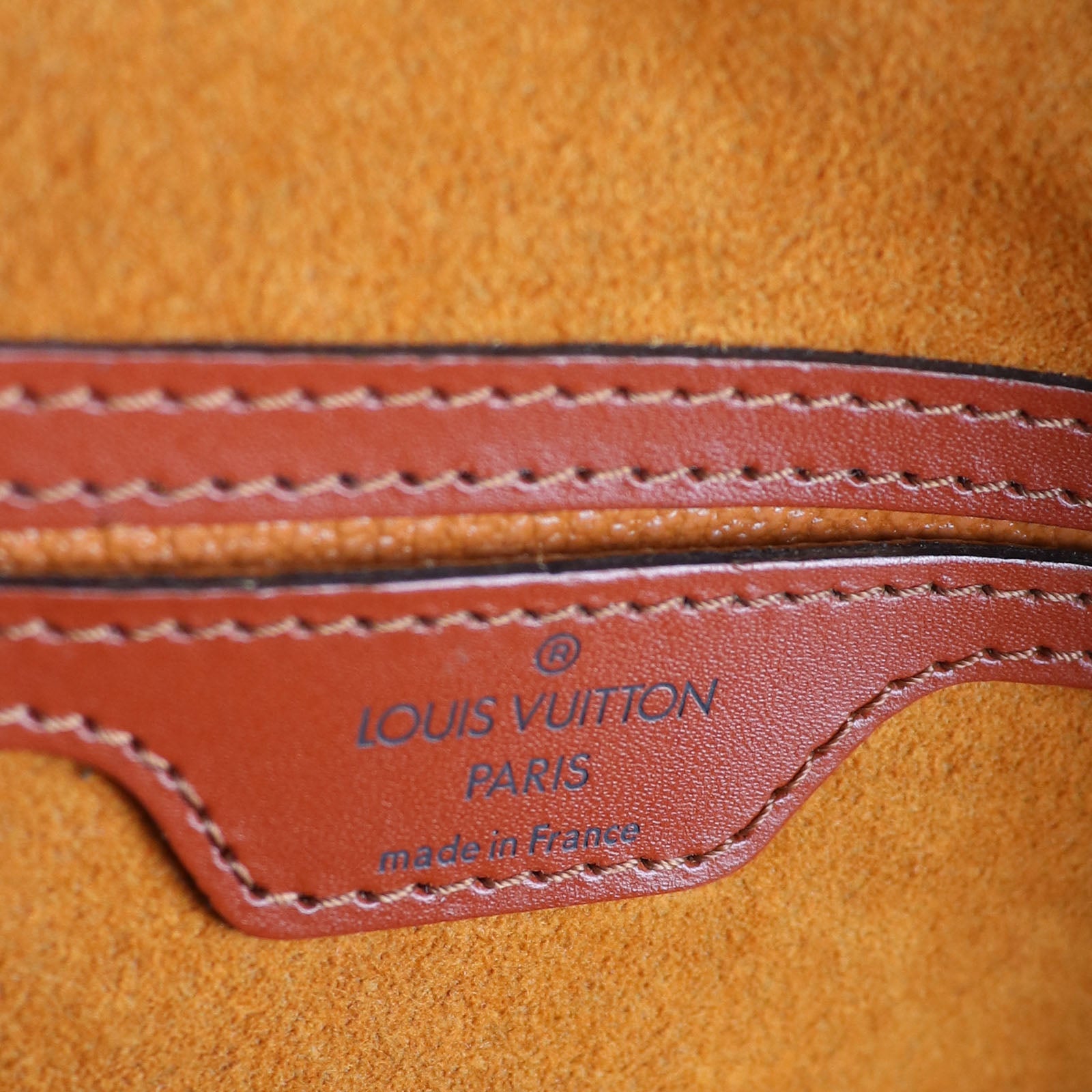 LOUIS VUITTON - Sac à dos Mabillon en cuir épi marron