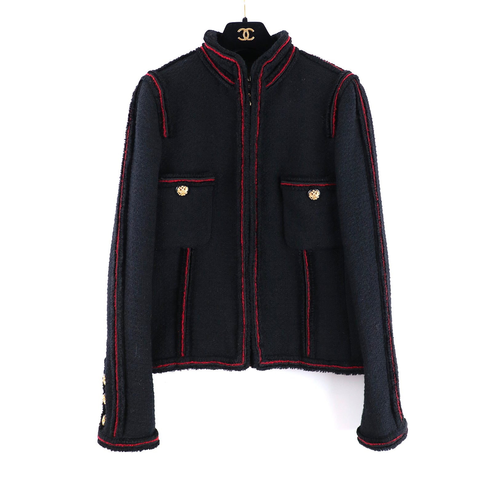 CHANEL - Veste en laine Pre-Fall 2009 Paris Moscou (T40)