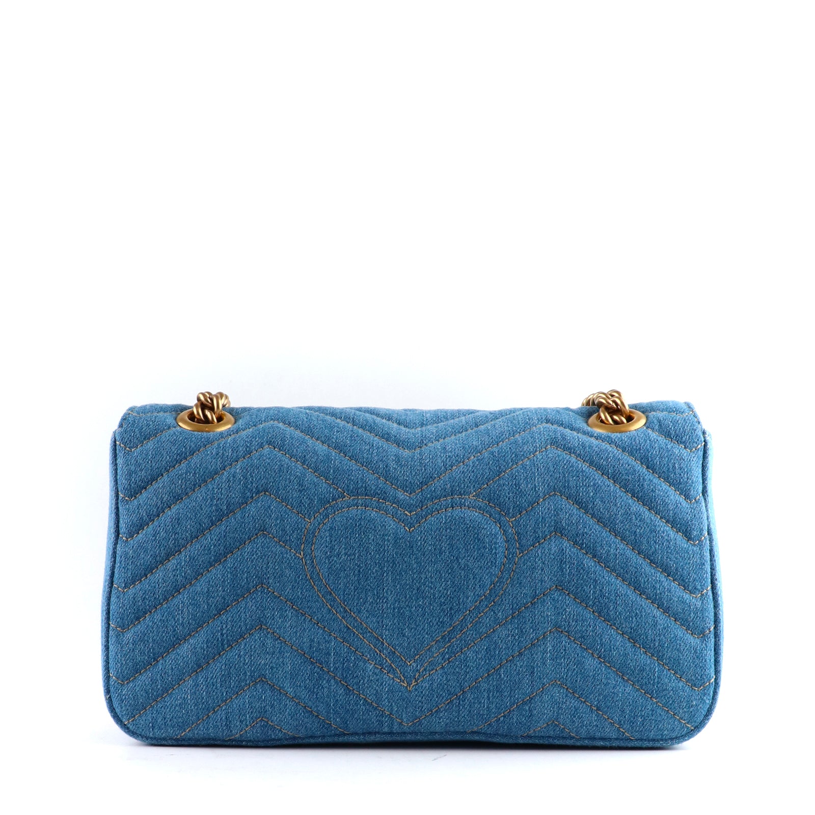 GUCCI - Sac à épaule GG Marmont en denim