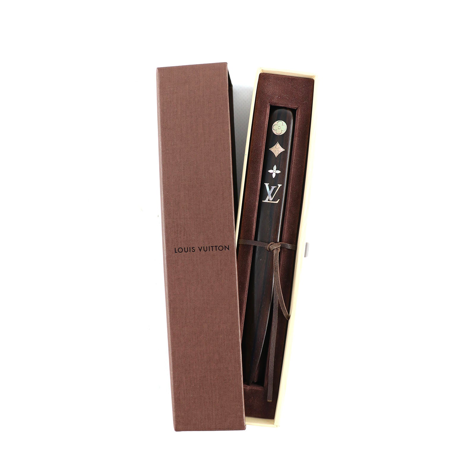 LOUIS VUITTON - Coupe papier en bois