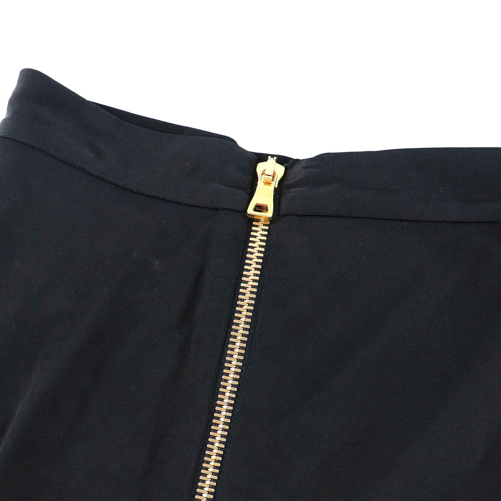 BALMAIN - Jupe portefeuille drapée (T36)