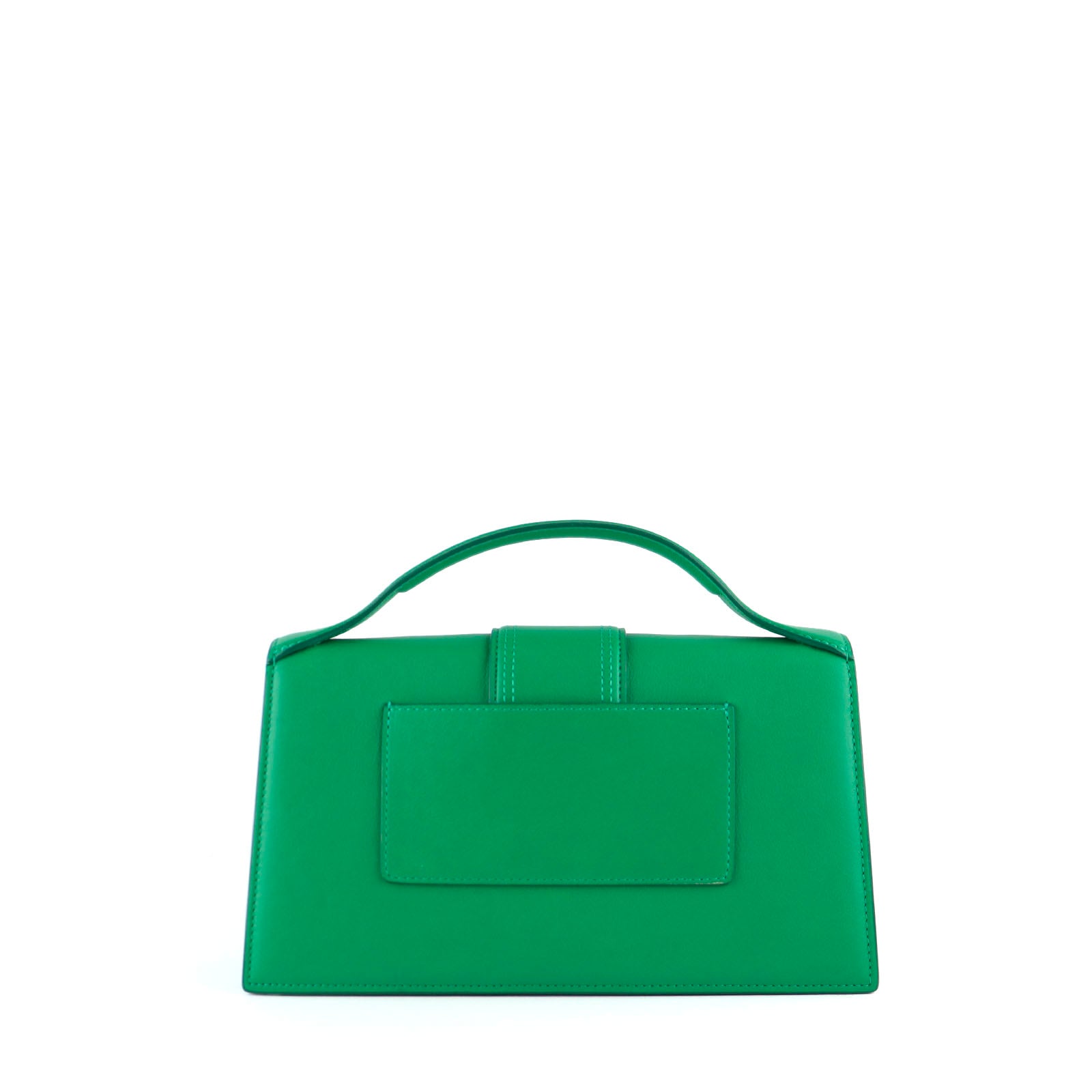 JACQUEMUS - Sac à bandoulière Le Grand Bambino en cuir vert
