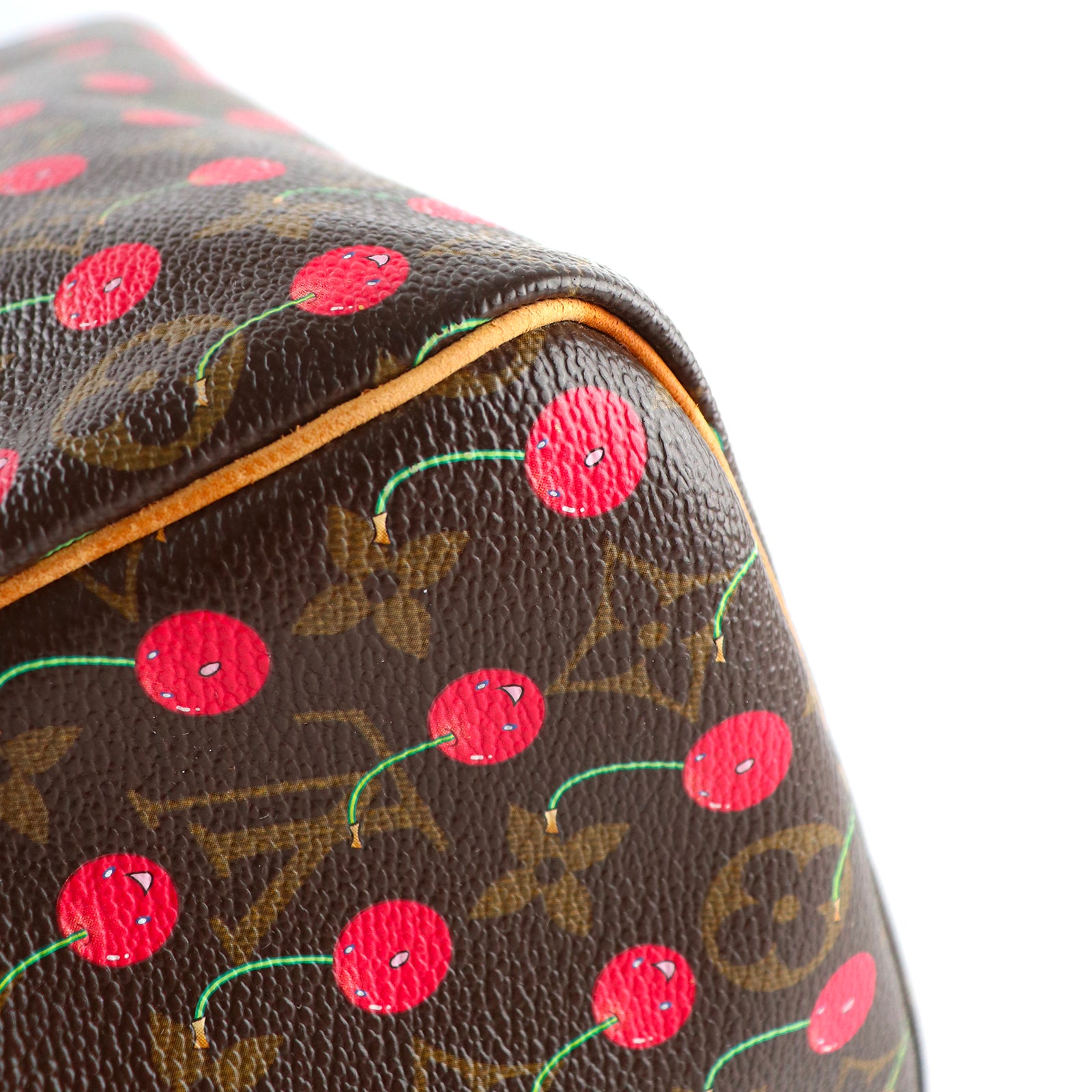 LOUIS VUITTON - Sac à main Speedy 25 en toile monogramme Murakami Cerises