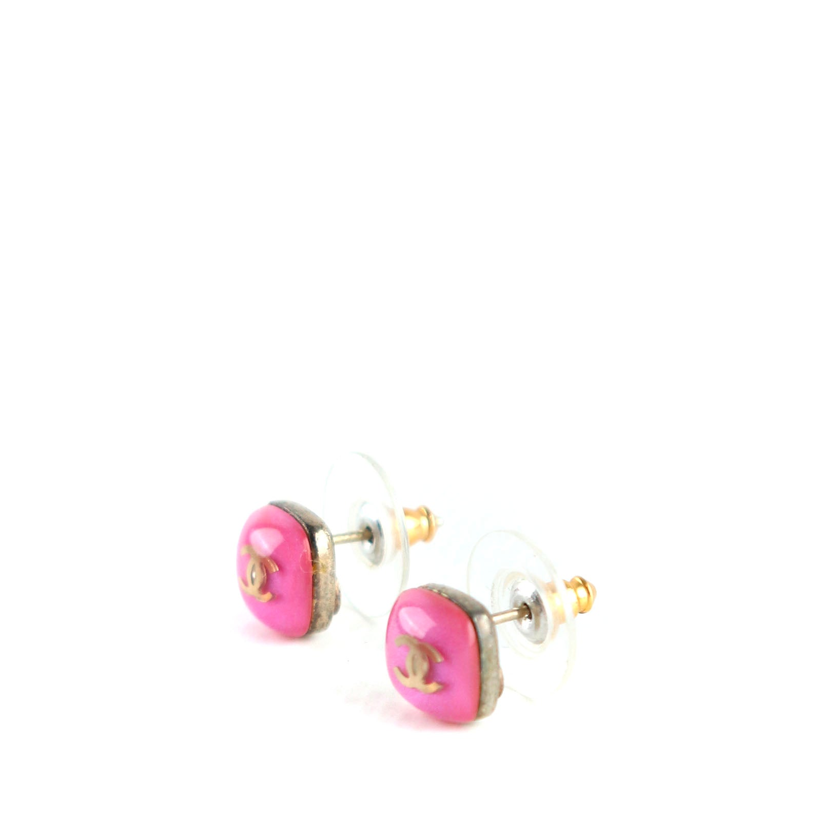 CHANEL - Boucles d'oreilles CC
