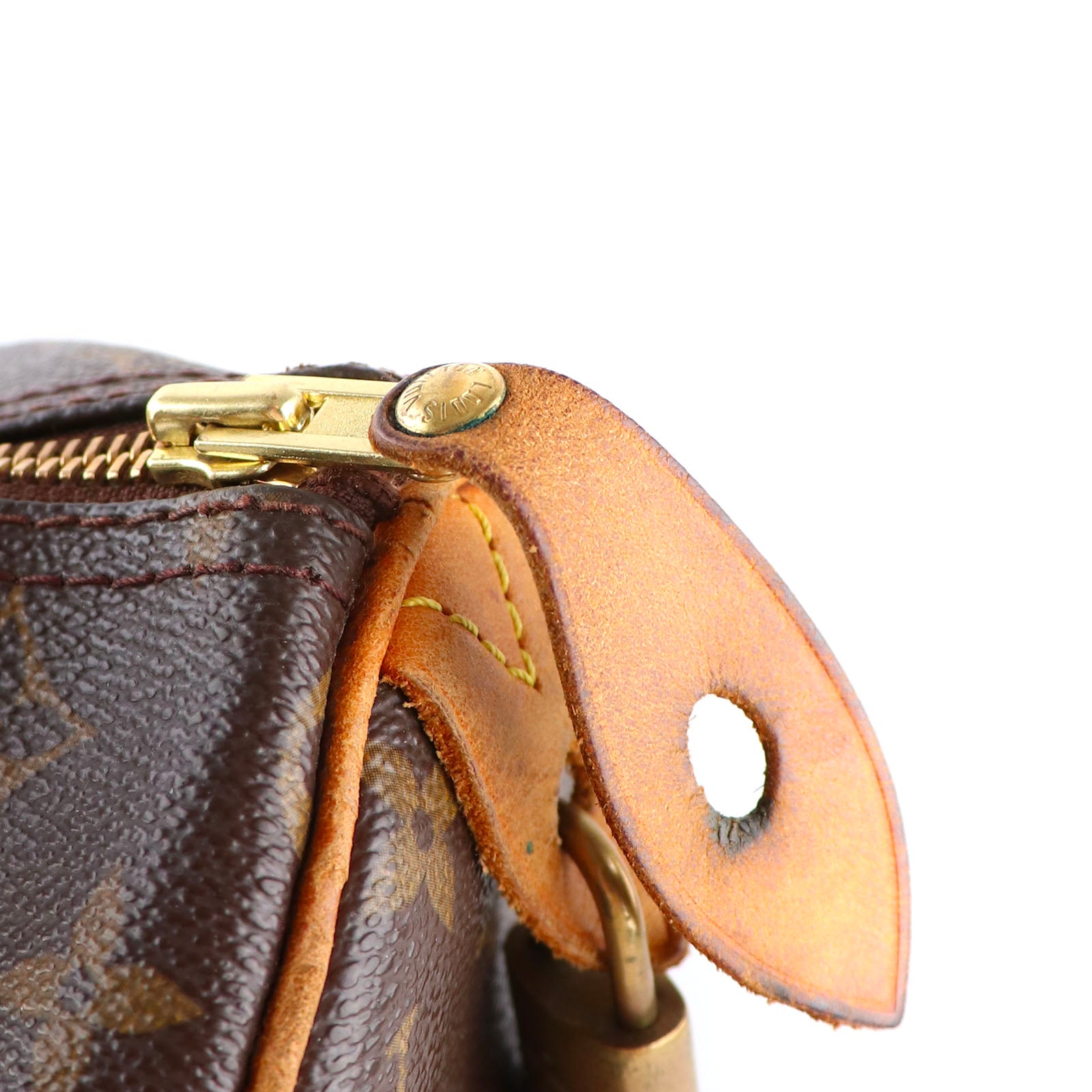 LOUIS VUITTON - Sac à main Speedy 30 en toile monogrammée