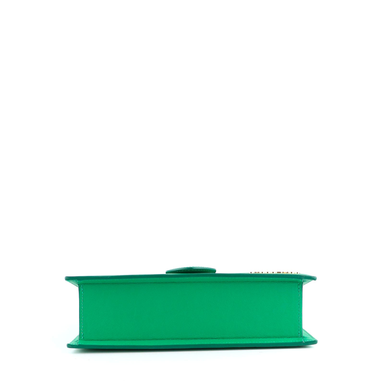 JACQUEMUS - Sac à bandoulière Le Grand Bambino en cuir vert