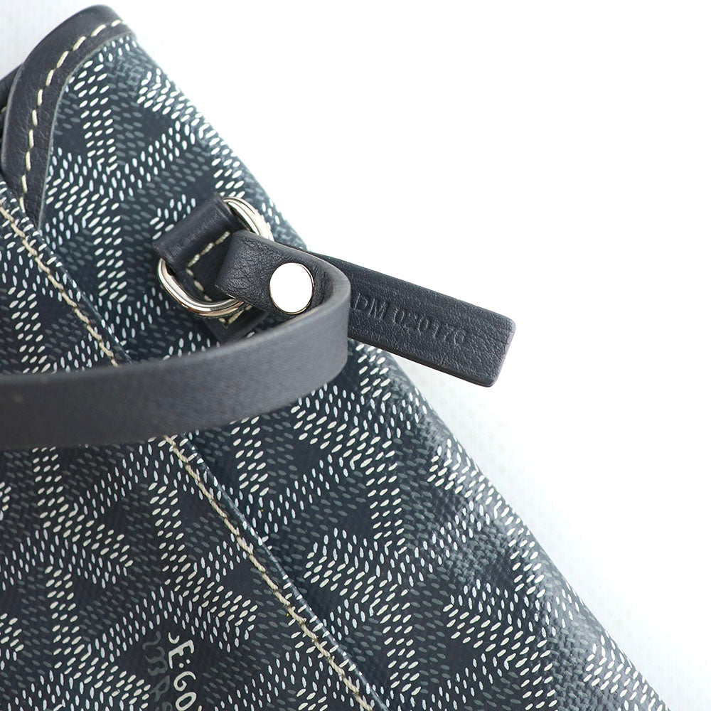 GOYARD - Sac cabas Saint Louis en toile enduite grise