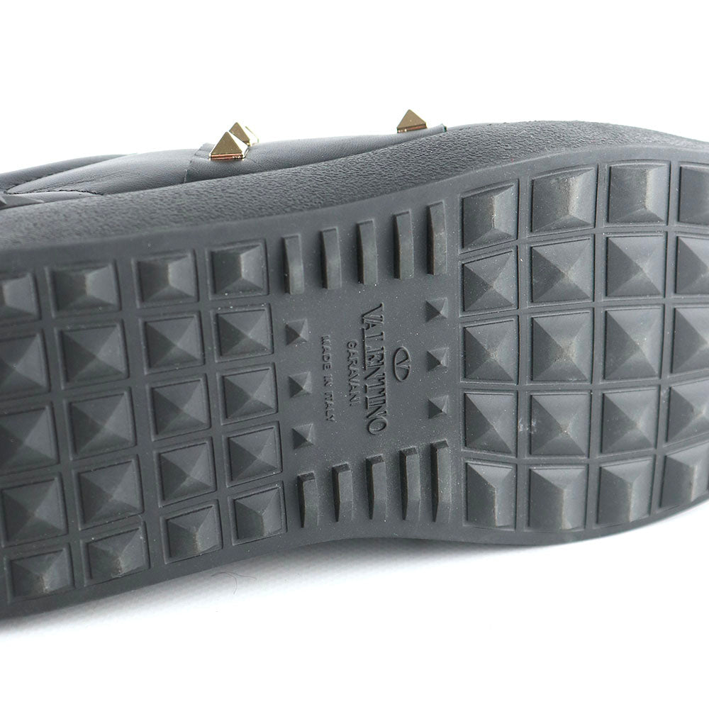 VALENTINO - Sneakers Rockstud en cuir noir (T38,5)