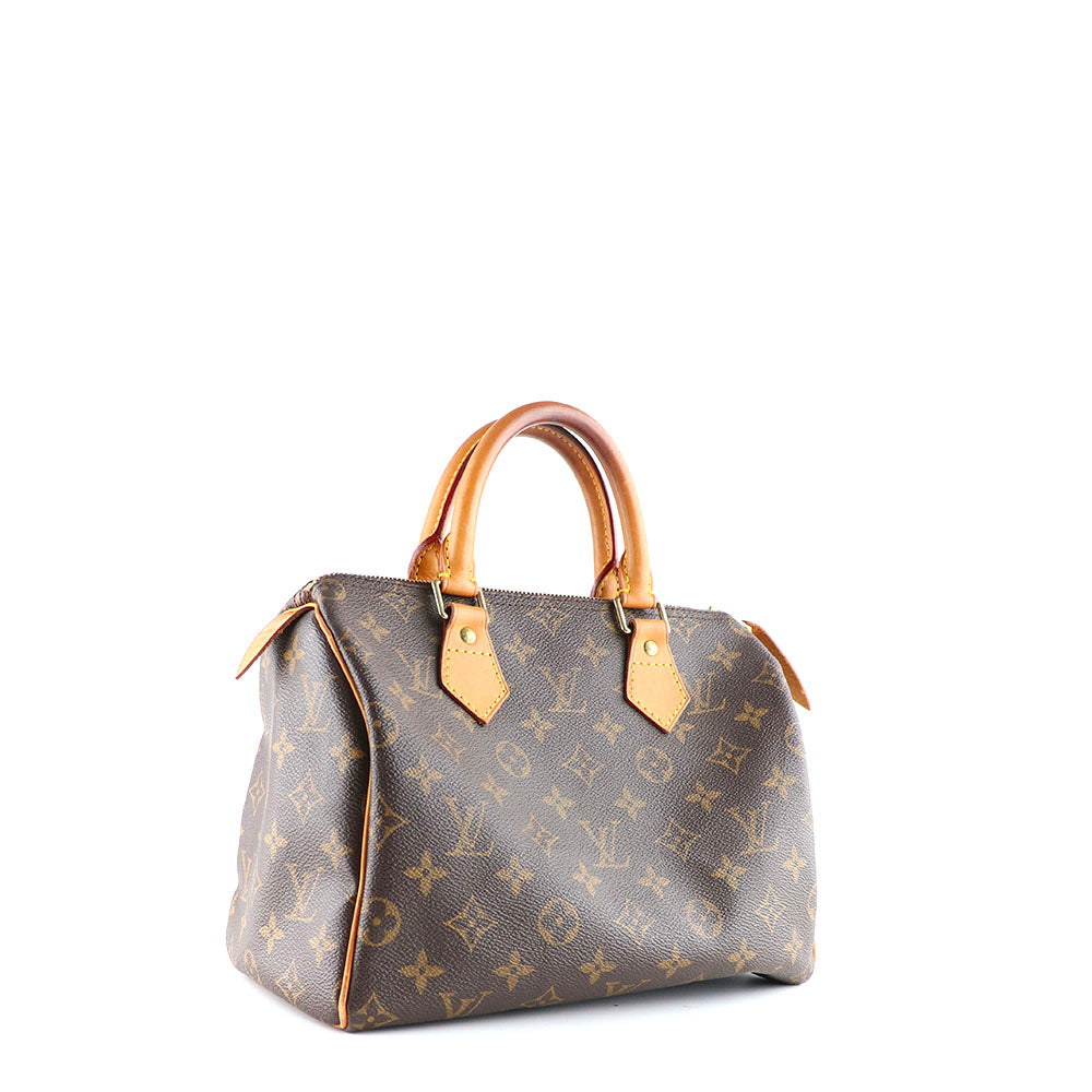 LOUIS VUITTON - Sac à main Speedy 25 en toile monogramme