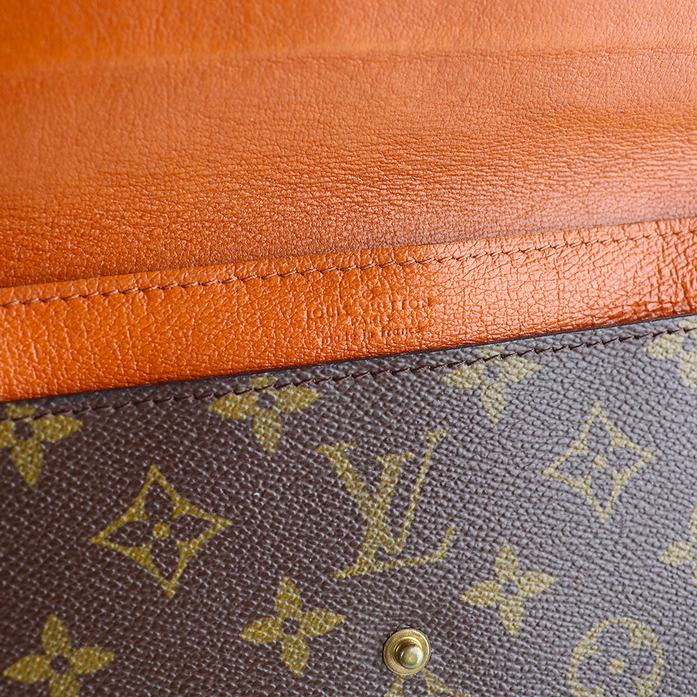 LOUIS VUITTON - Pochette Double Rabat en toile monogramme