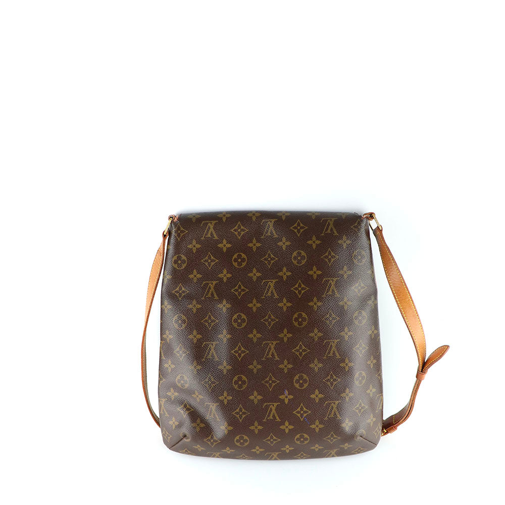 LOUIS VUITTON - Sac à bandoulière Musette Salsa GM en toile monogramme