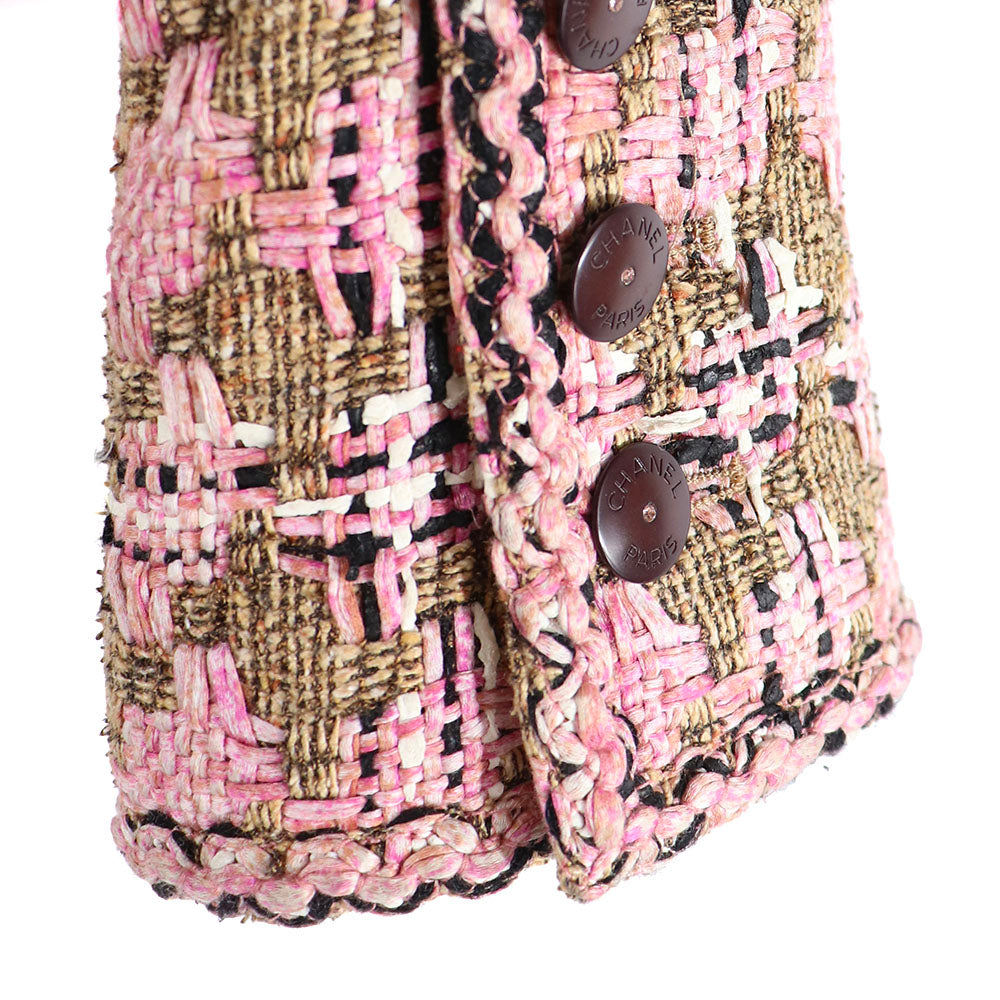 CHANEL - Veste courte Chanel en tweed (T36)