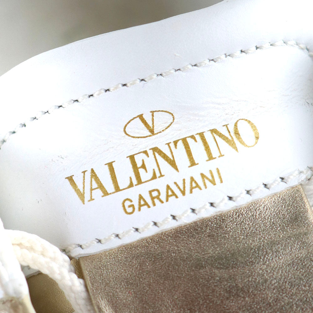VALENTINO - Open sneakers in white leather (T36.5)