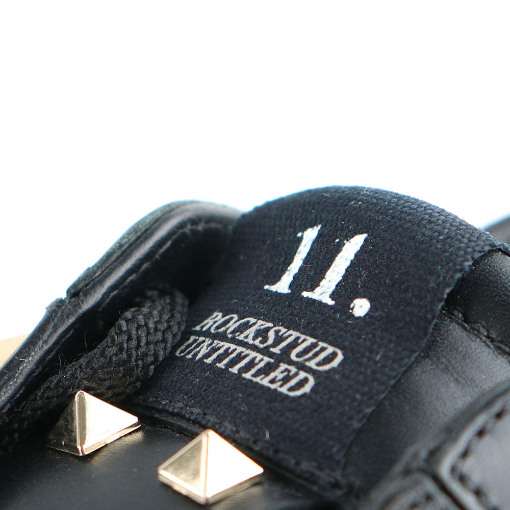 VALENTINO - Sneakers Rockstud en cuir noir (T38,5)