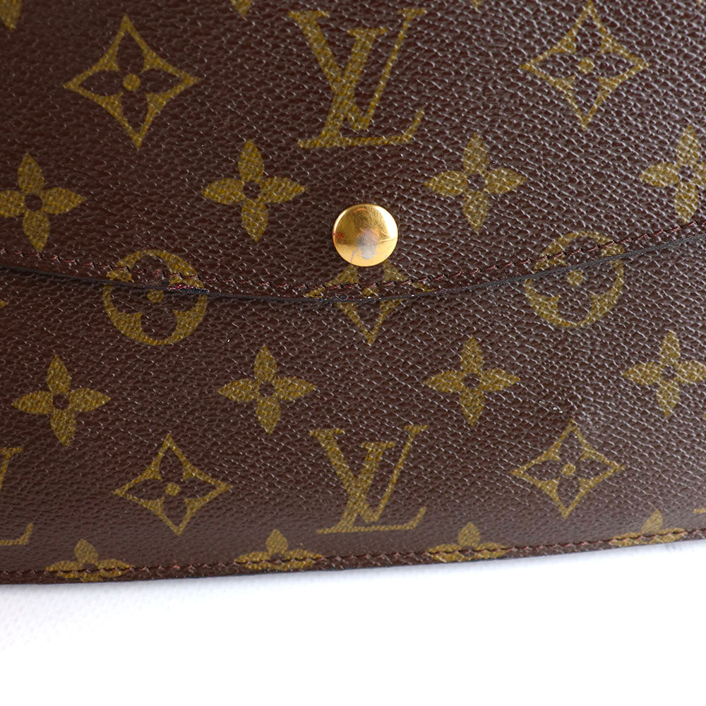 LOUIS VUITTON - Pochette Double Rabat en toile monogramme