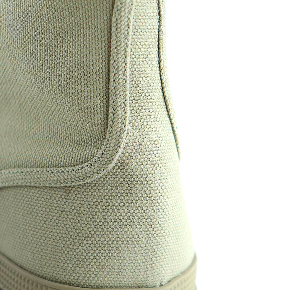 CELINE - Bottines Patapans Triomphe en toile kaki (T38)