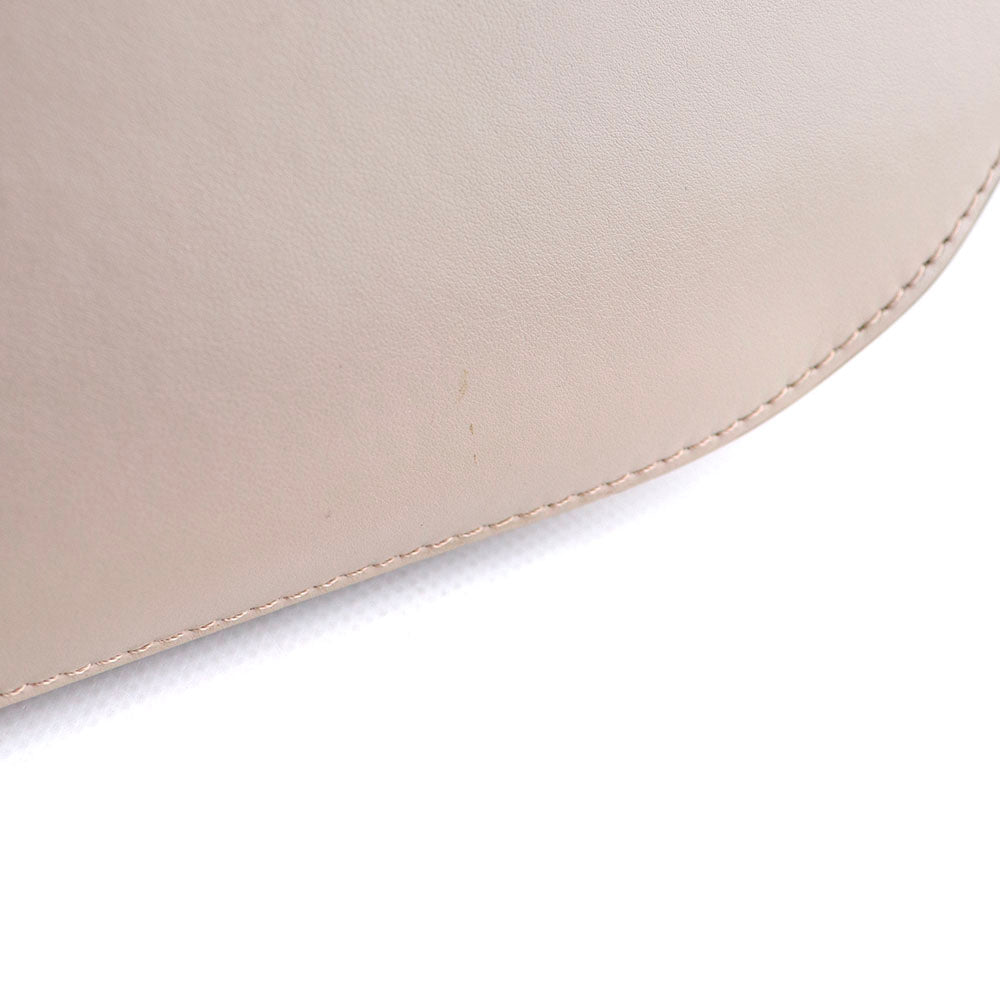 CHLOÉ - Sac à bandoulière Tess cuir lisse gris