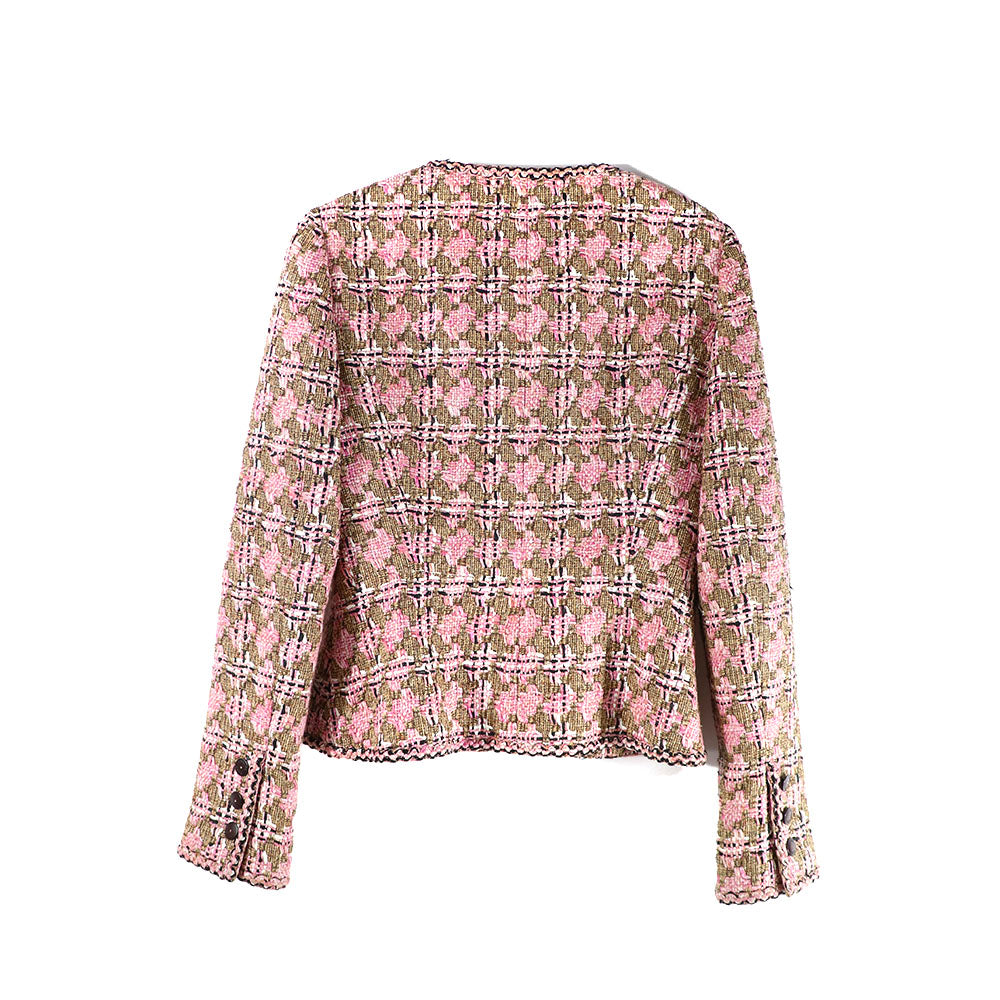 CHANEL - Veste courte Chanel en tweed (T36)