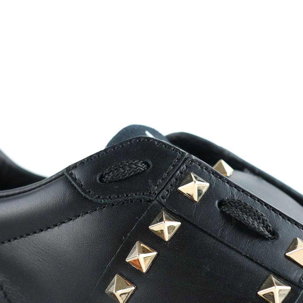 VALENTINO - Sneakers Rockstud en cuir noir (T38,5)