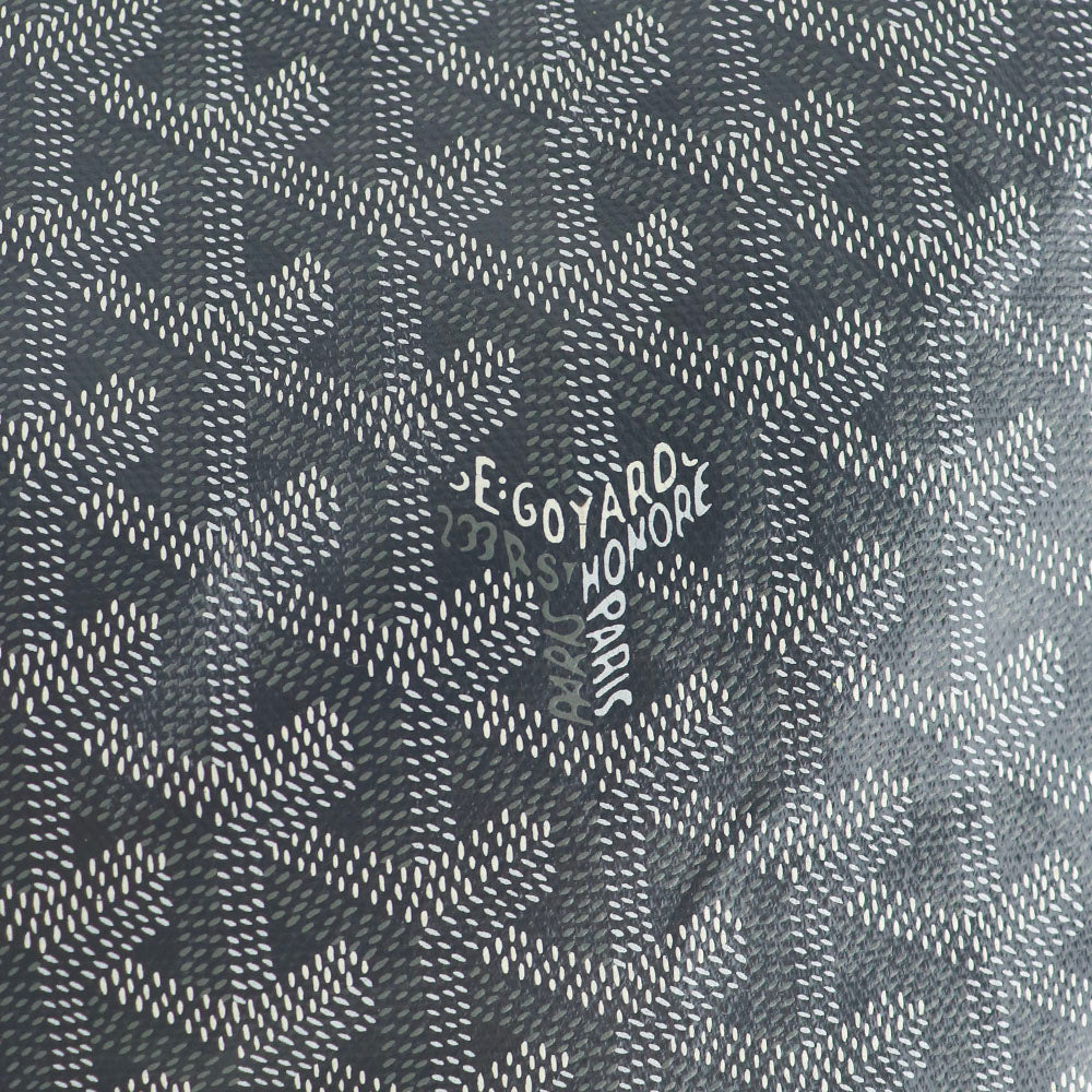 GOYARD - Sac cabas Saint Louis en toile enduite grise