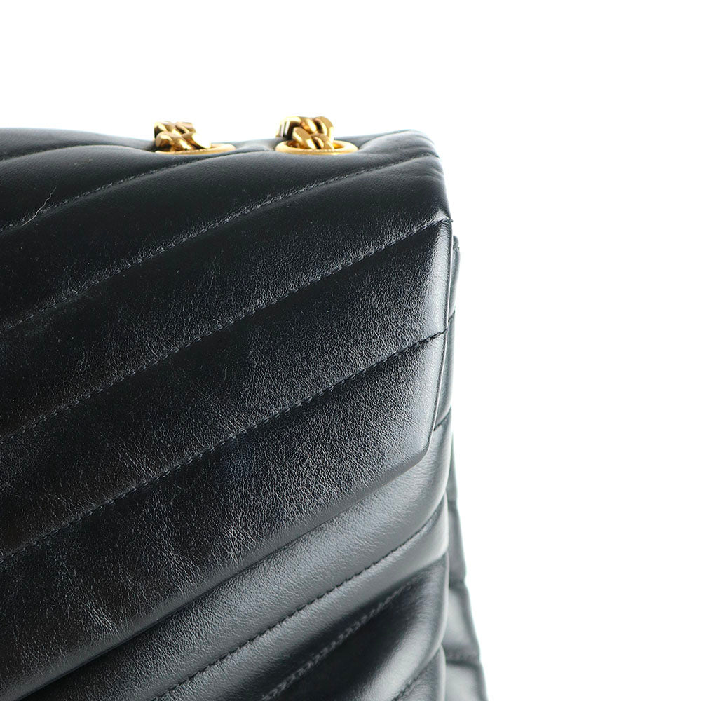 SAINT LAURENT - Loulou large shoulder bag in quilted leather