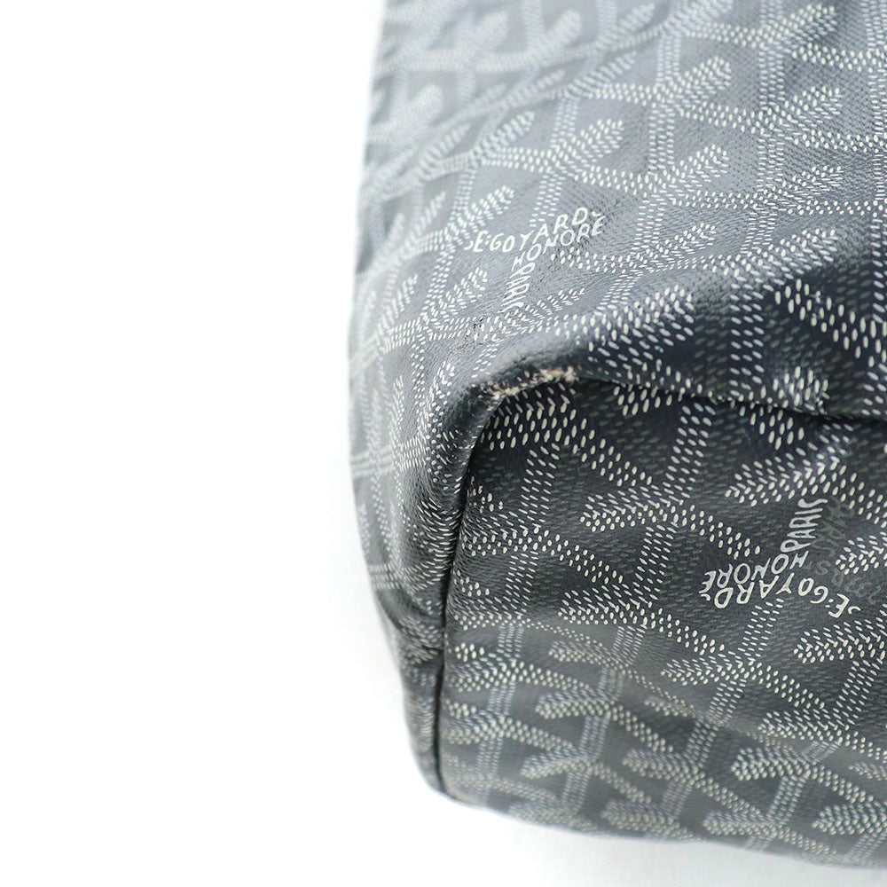 GOYARD - Sac cabas Saint Louis en toile enduite grise