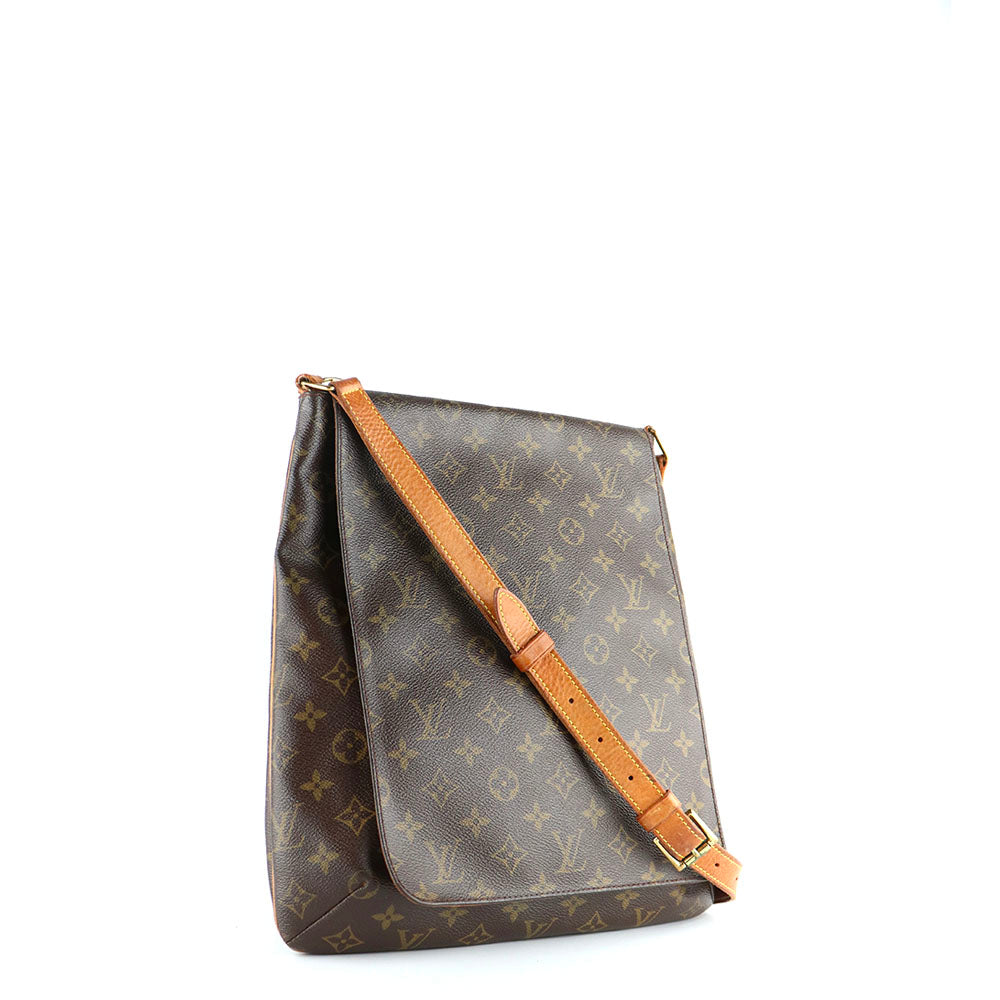 LOUIS VUITTON - Sac à bandoulière Musette Salsa GM en toile monogramme