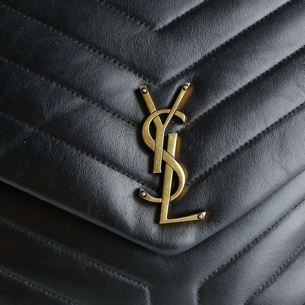 SAINT LAURENT - Loulou large shoulder bag in quilted leather