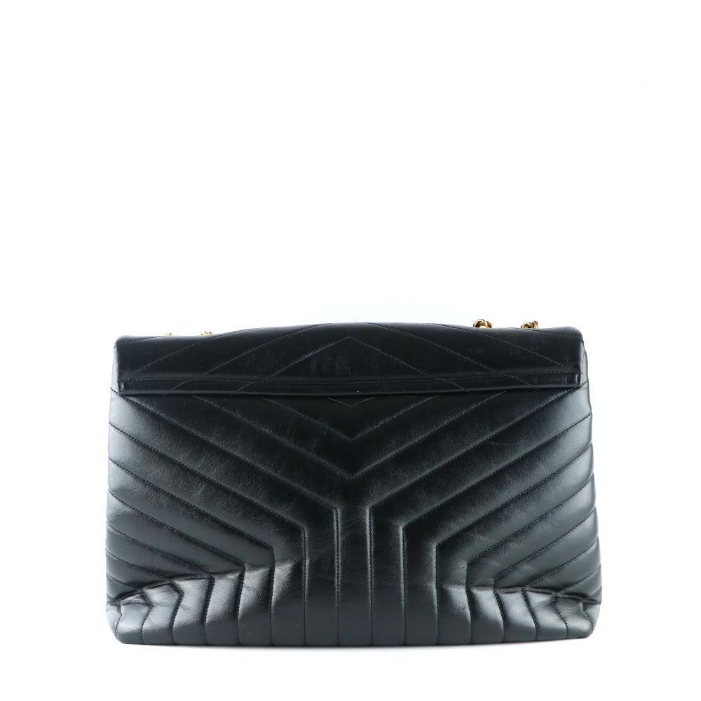 SAINT LAURENT - Loulou large shoulder bag in quilted leather