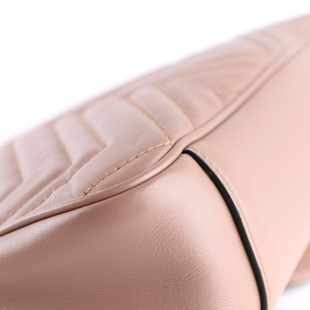 GUCCI - Sac à épaule GG Marmont Medium en cuir