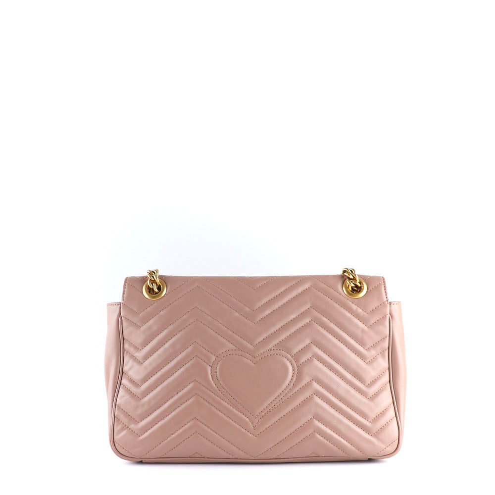 GUCCI - Sac à épaule GG Marmont Medium en cuir