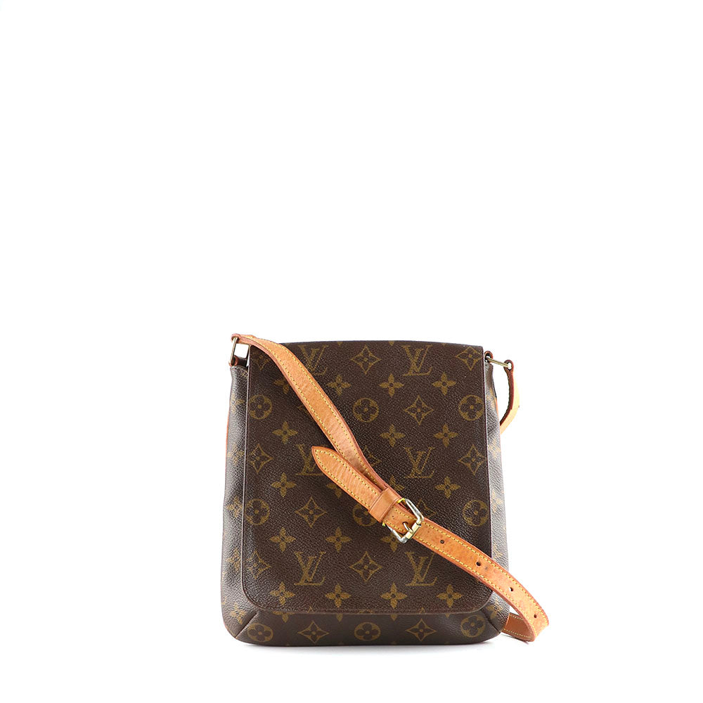 LOUIS VUITTON - Sac à bandoulière Musette Salsa PM en toile monogramme