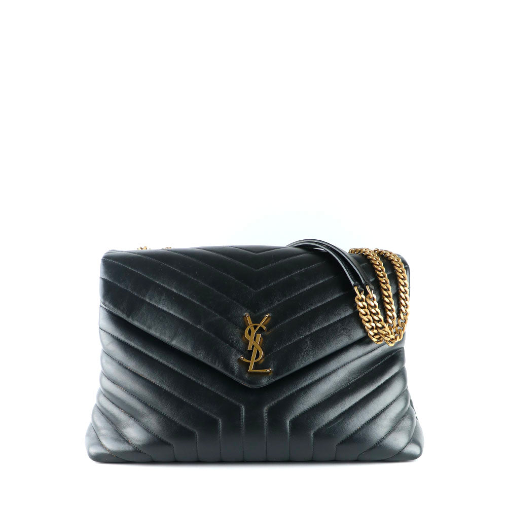 SAINT LAURENT - Loulou large shoulder bag in quilted leather