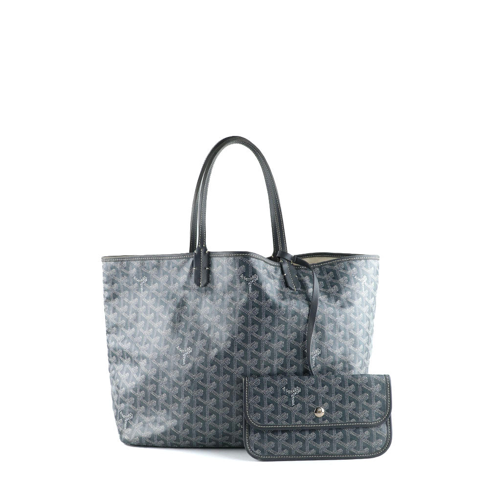 GOYARD - Sac cabas Saint Louis en toile enduite grise