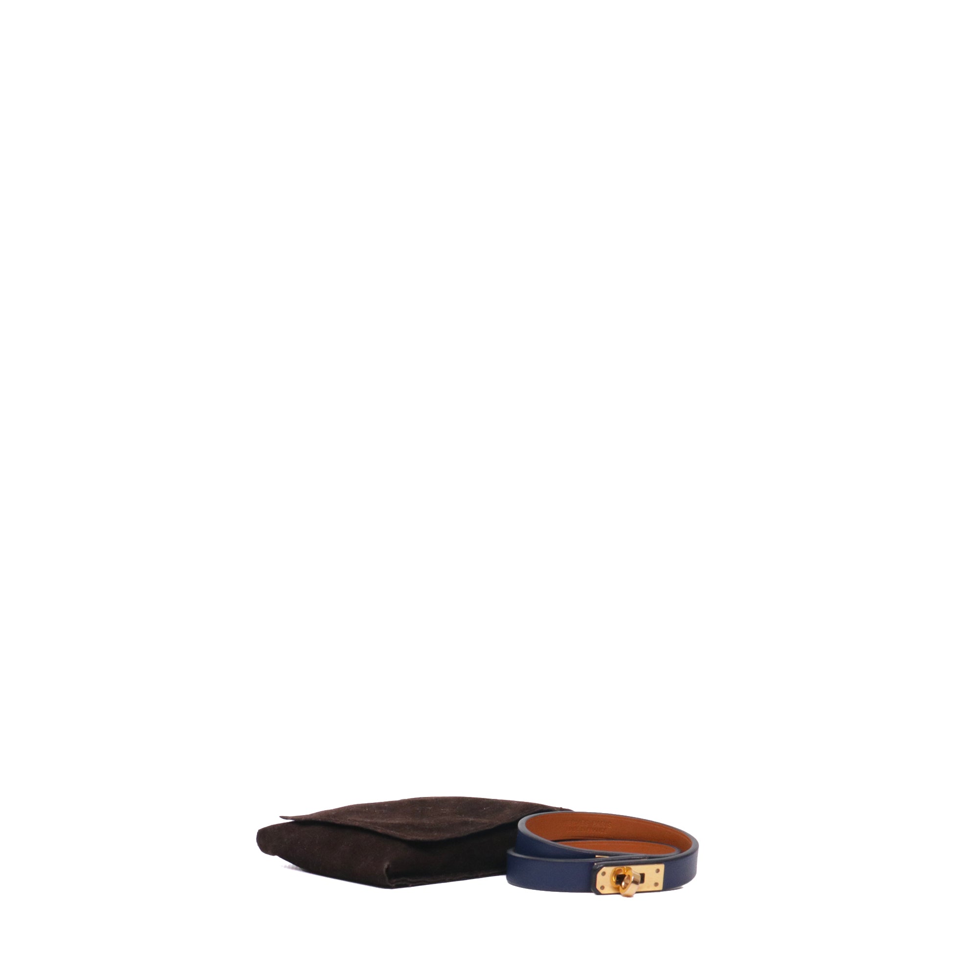 HERMÈS - Orange Clic H bracelet