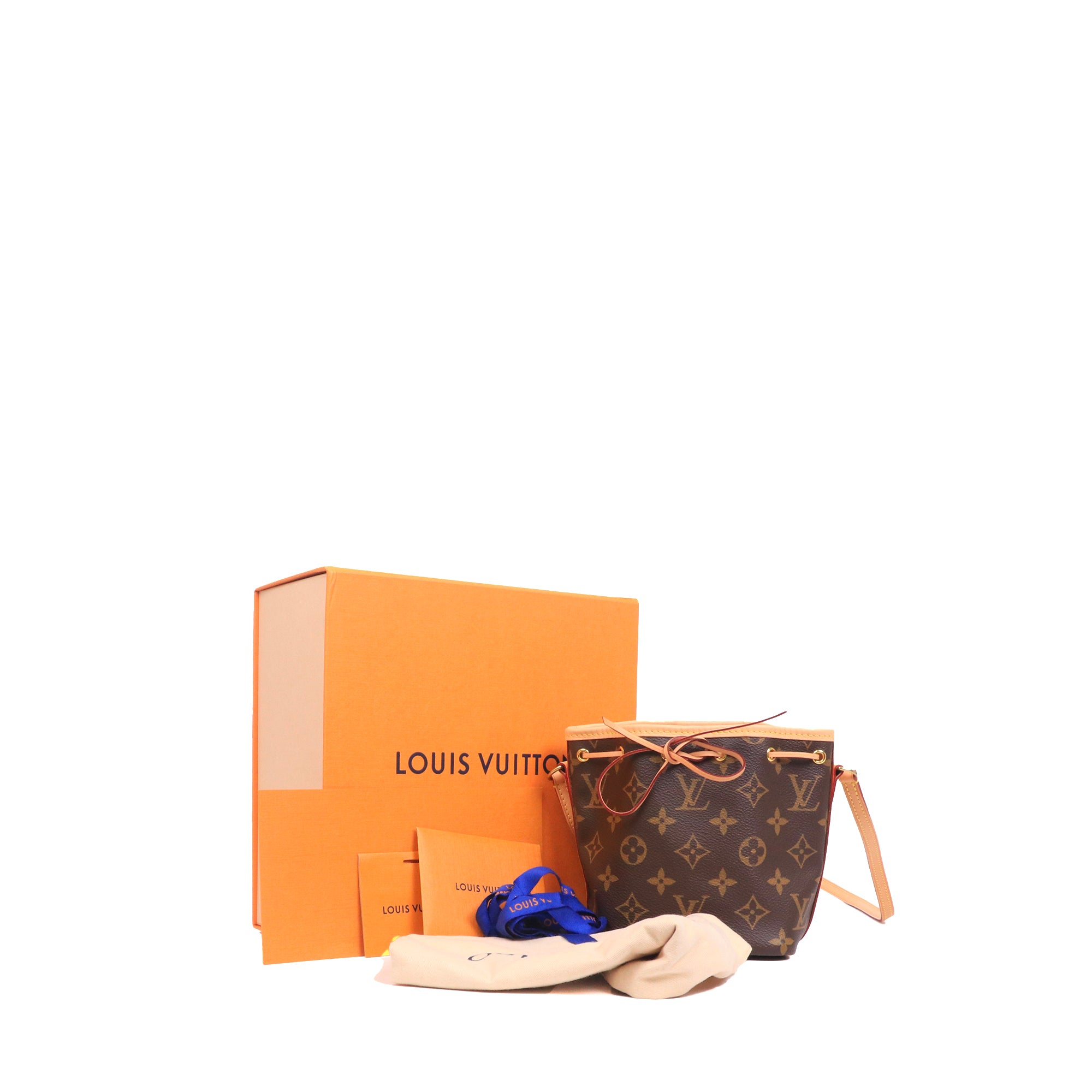 LOUIS VUITTON - Sac à bandoulière Noé mini Louis Vuitton en toile monogrammée