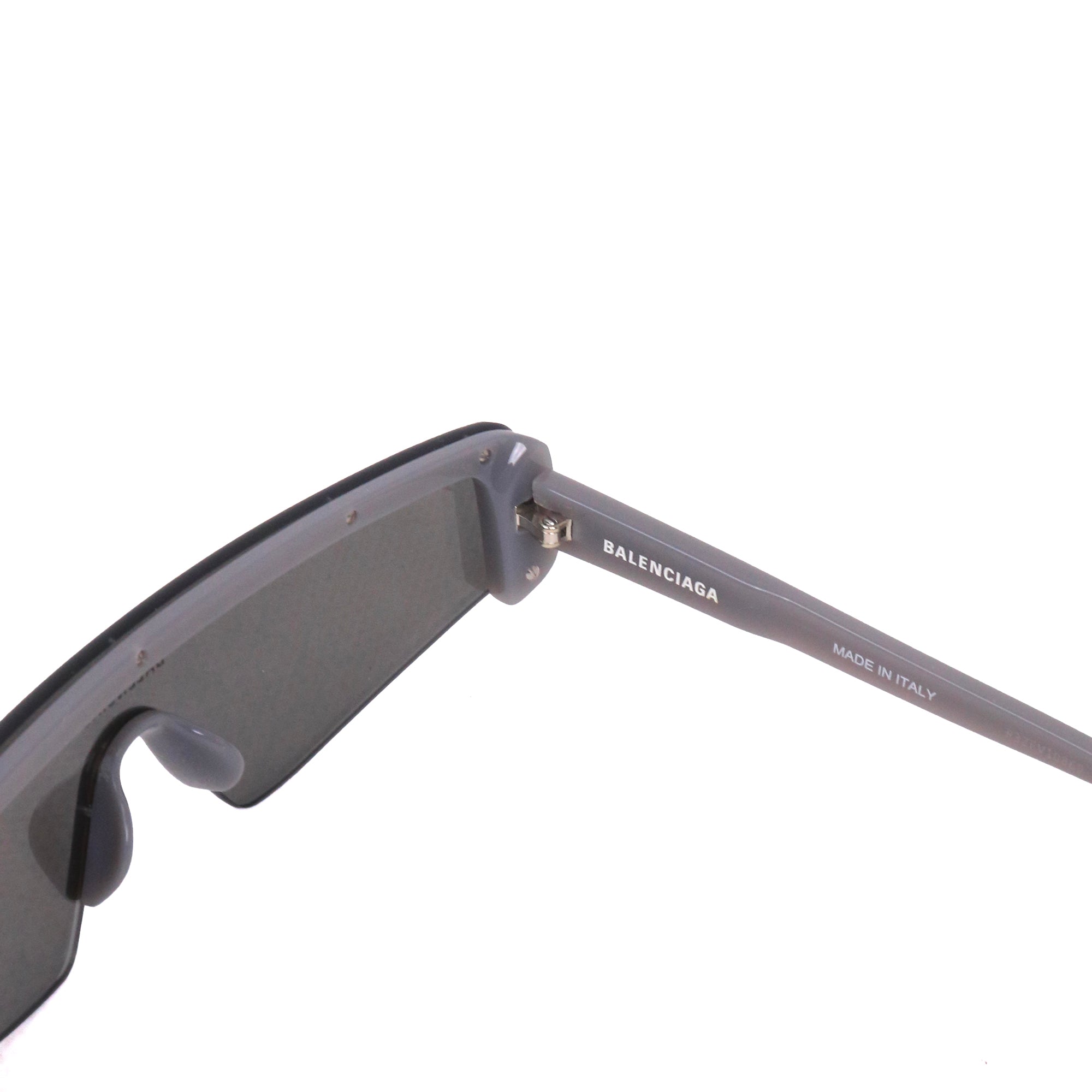 BALENCIAGA - Lunettes de soleil Balenciaga en acétate grise
