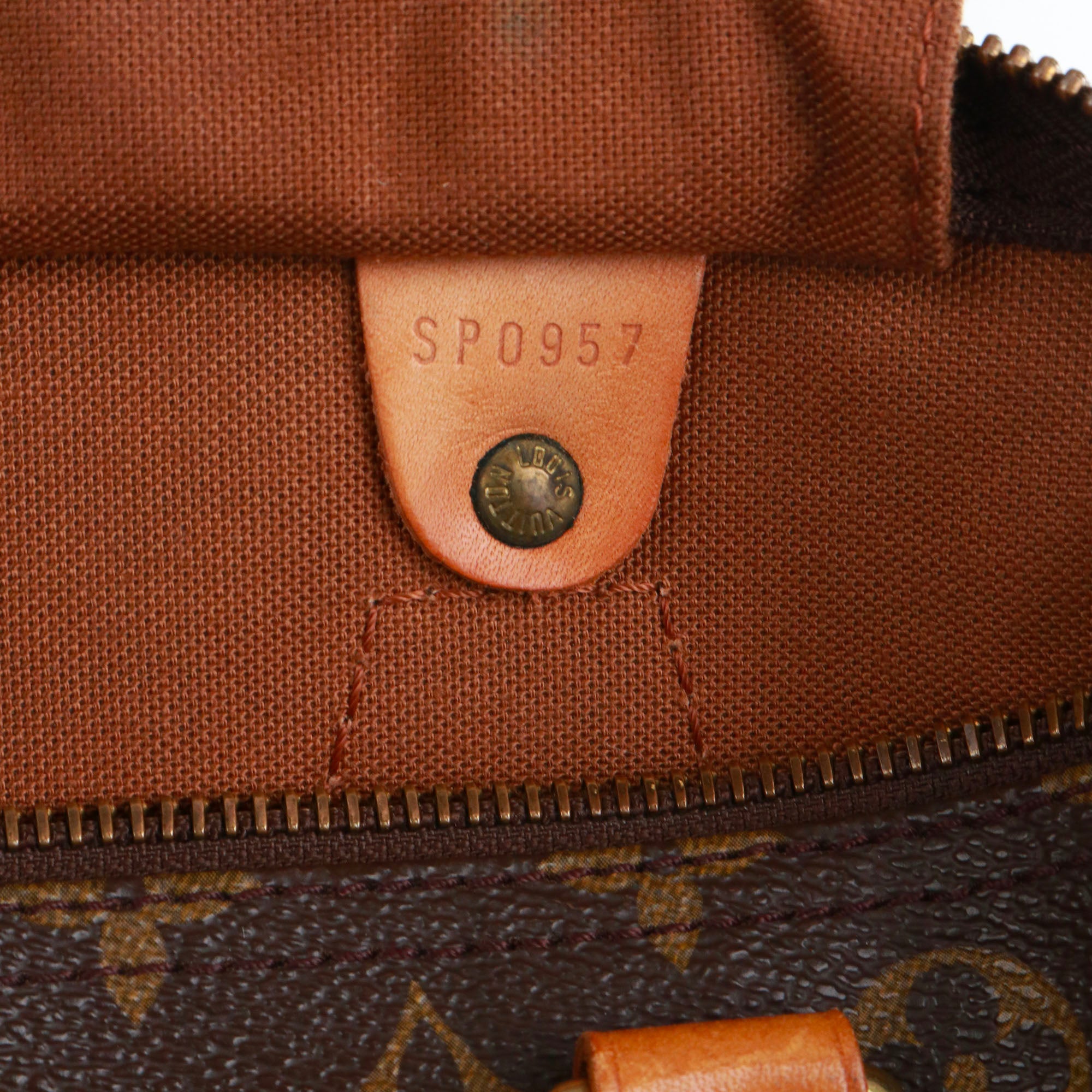 LOUIS VUITTON - Sac à main Speedy 30 Louis Vuitton en toile monogrammée
