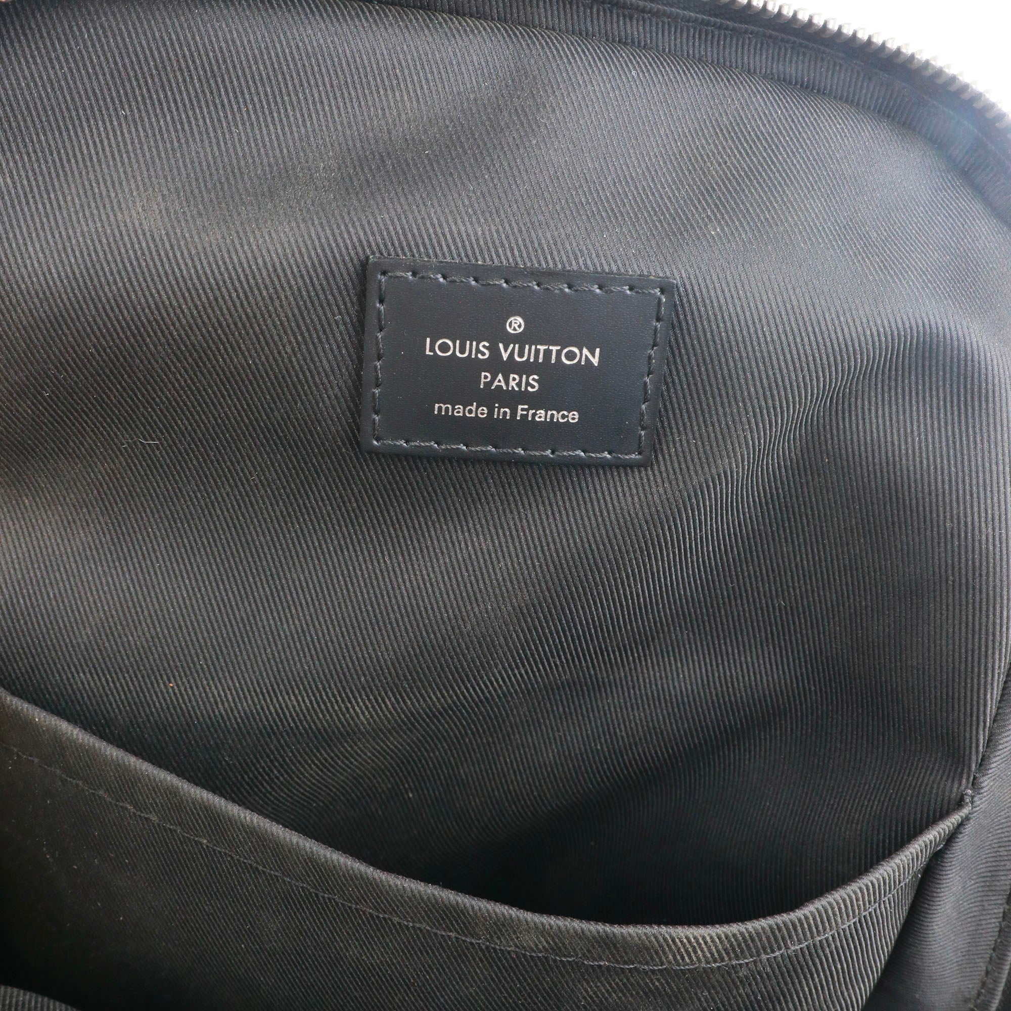 LOUIS VUITTON - Gobelins backpack in vintage black epi leather