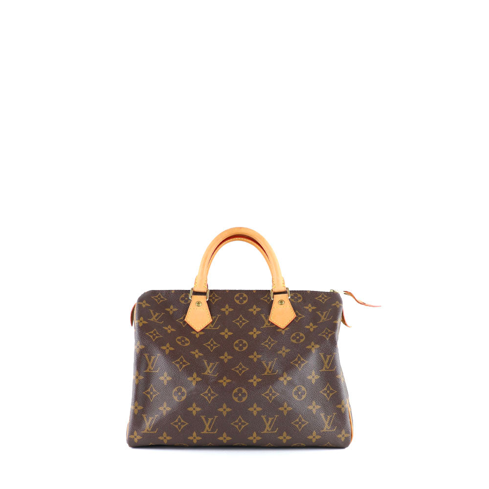 LOUIS VUITTON - Sac à main Speedy 30 en toile monogramme