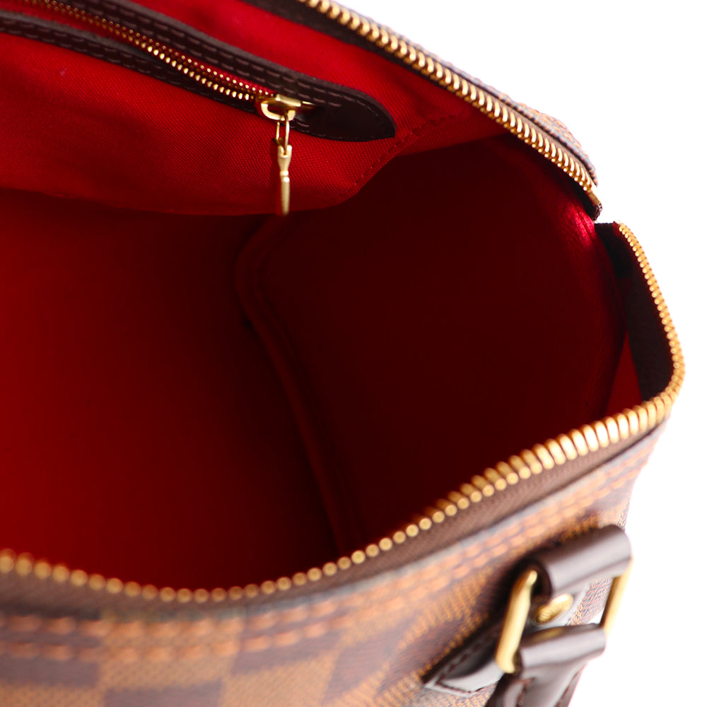 LOUIS VUITTON - Sac à main Speedy 30 en toile Damier Ébène