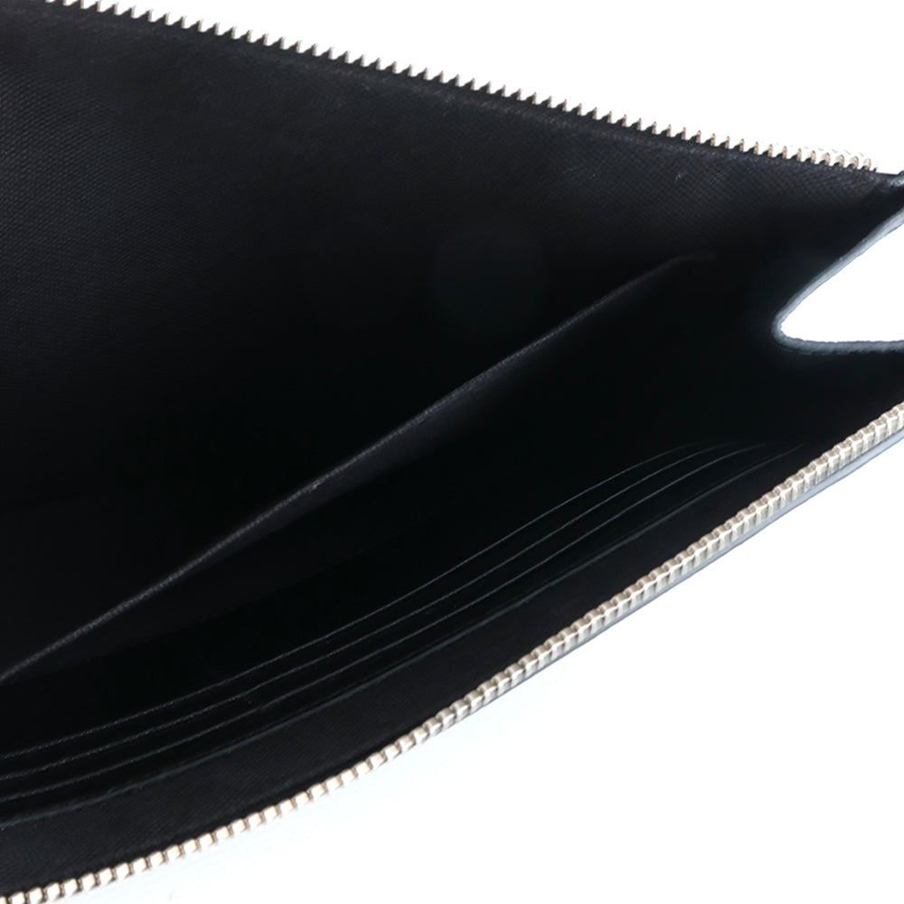 GUCCI - Pochette en cuir multicolore monogrammée