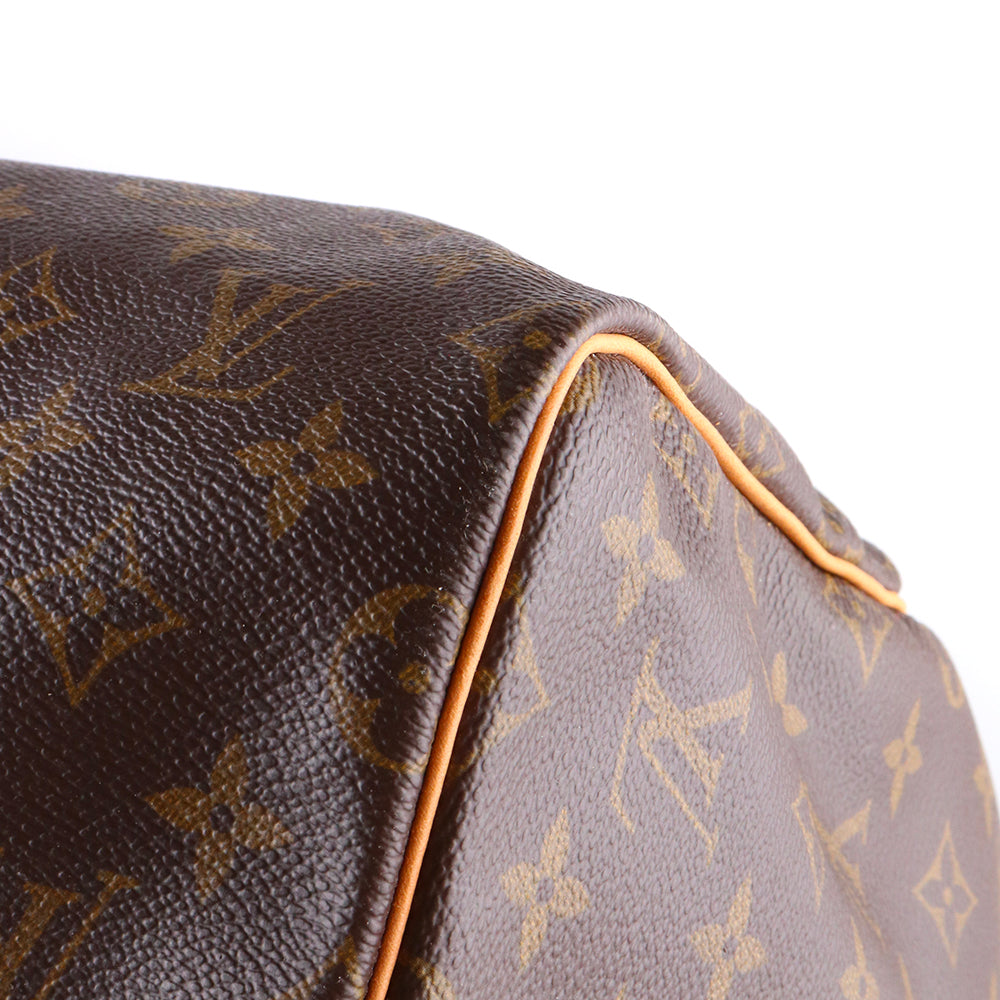 LOUIS VUITTON - Sac de voyage Keepall 55 en toile monogrammée vintage