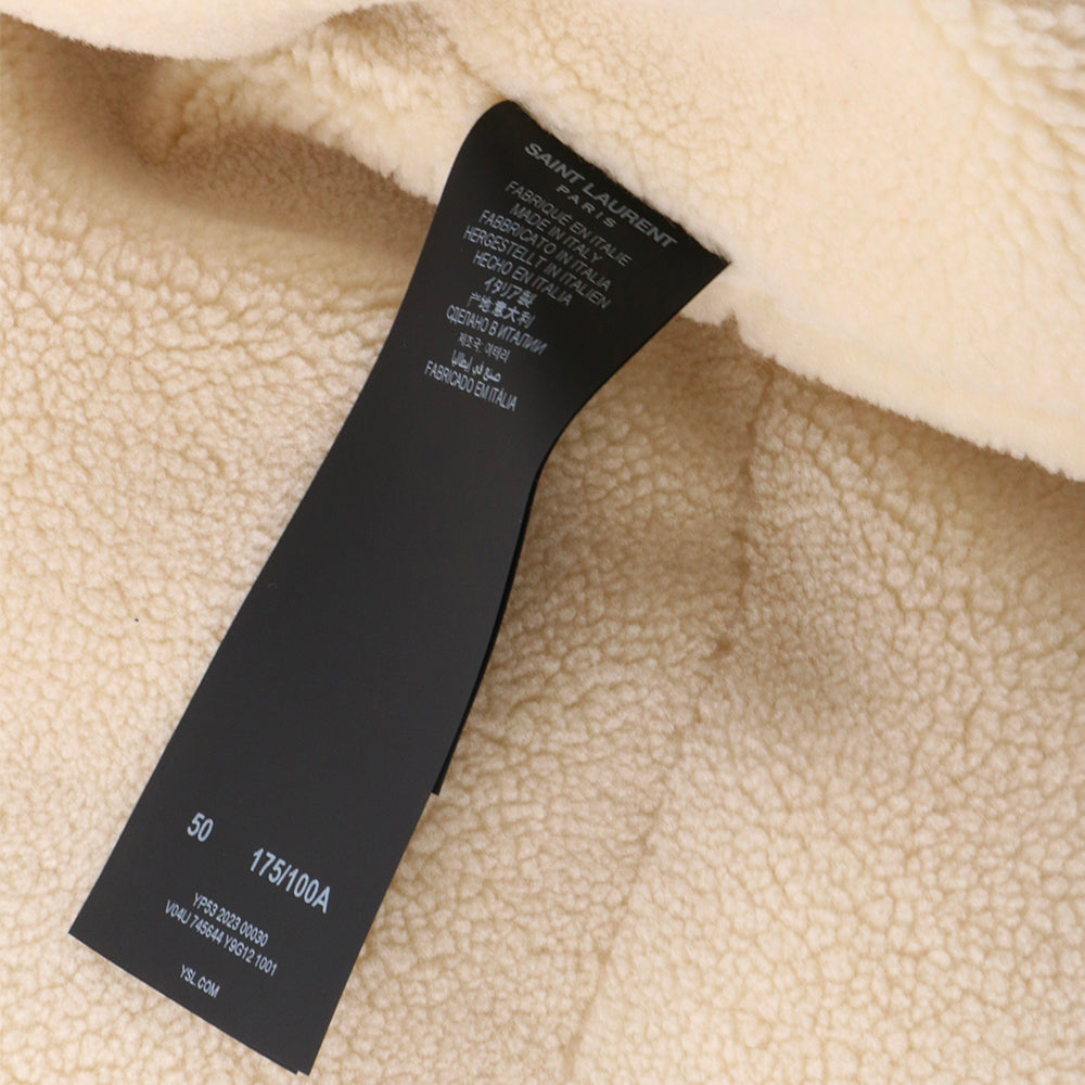SAINT LAURENT - Doudoune en nylon noir (T50)